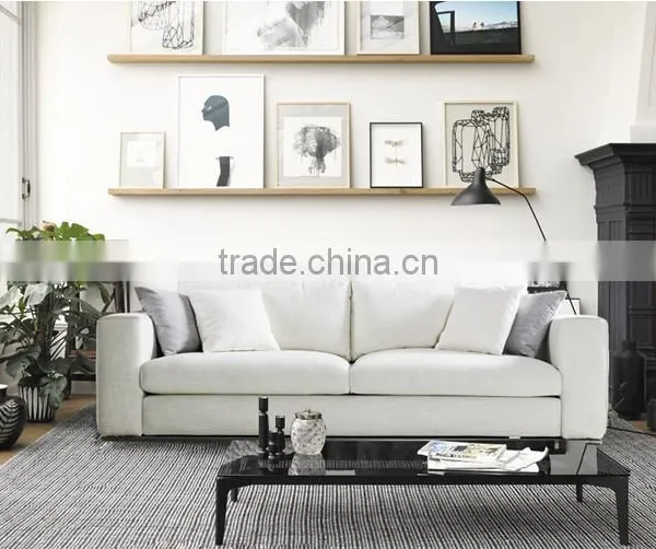 Milan Fashion Simple and Fashion Fabric Solid Wood High Quality Feather Sofa Quality Choice photo-2