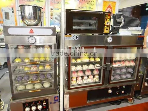 Quickly Commercial Bun/Steamed Cake Stainless Steel Industrial Glass Hot Food Warmer Display Showcase photo-4