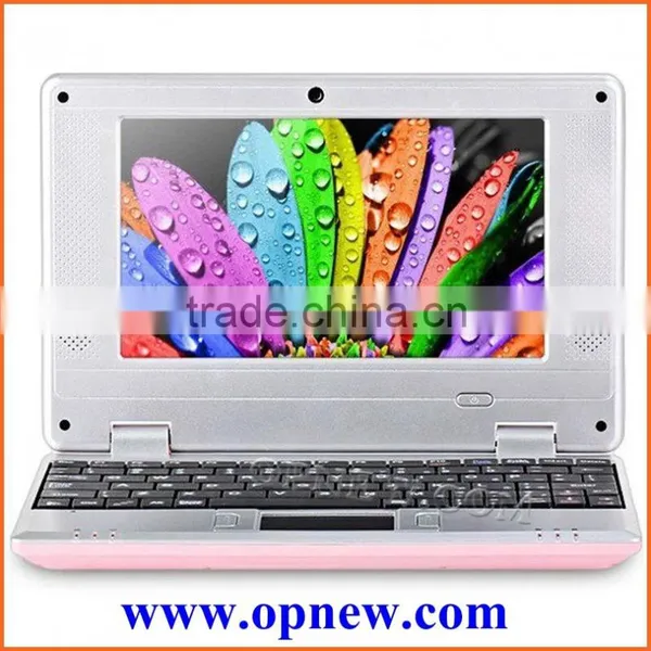 Mini 7" Laptop PC Laptop Computer Wm8880 1.52Ghz Android 4.4 With WIFI HDM RJ45 USB Port Netbook for Kids Students photo-2