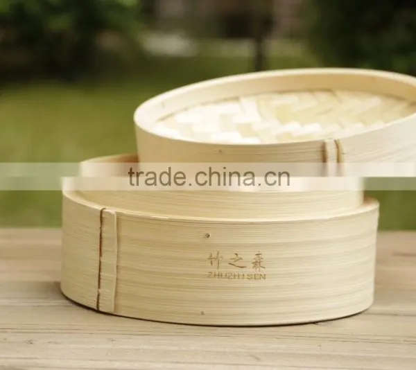 Factory Direct Offer 10 Inch Bamboo Steamer photo-2