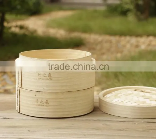 Round Bamboo Food Steamers for Dim Sun photo-6