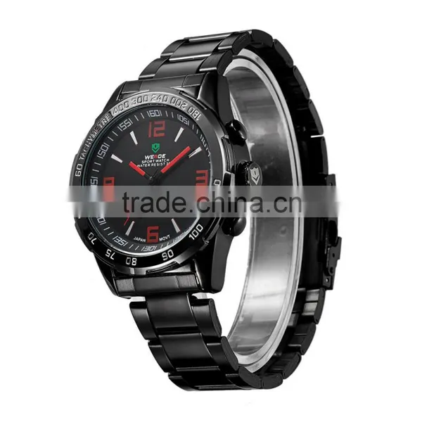 WEIDE Express Wholesale Japan Quartz Clock Movement Stainless Steel Back Watch photo-5