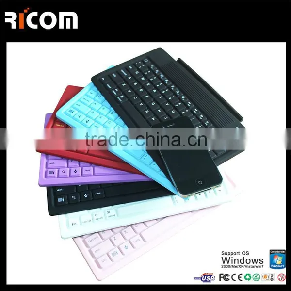 Silicone Flexible Keyboard Bluetooth Keyboards for Tablet---SKB-211B--Shenzhen Ricom