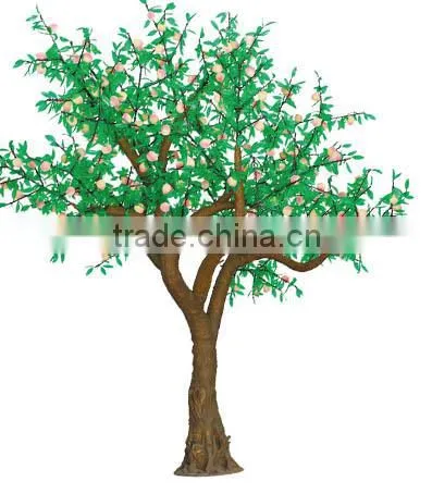 Outdoor Artificial Lighting Peach Tree