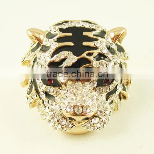 2014 Hot Latest Design Fashion Four Clover Diamond Ring Jewelry photo-6