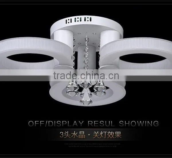 Hot Sale Led Mounted Crystal Chandelier Lamp,hotel Crystal Ceilling Light,adjustable Led Chandelier photo-2