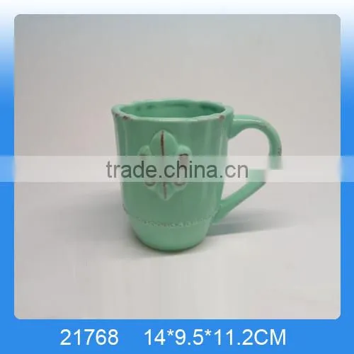 Custom Ceramic Antique Tea Kettle With Logo Painting photo-3