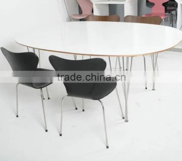 Office Furniture Wood Super Elliptical Table photo-5