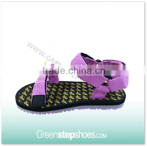 Hot Selling EVA Sandal For Children Kids Sandals With Fabric Upper photo-3