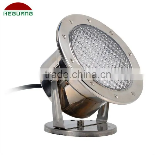High Power Extra Brightness LED Underwater Fountain Lamp 9x3W External RGB Remote Control Stainless Steel Shell Clear PC Cover photo-3