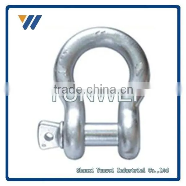 Us Type Drop Forged Screw Pin Bow Shackle photo-2