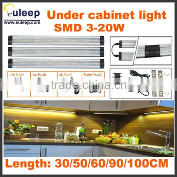 Slim LED Linear Light,linear Led Light,led Linear Cabinet Light,SMD2835 Led Rigid Strip With Aluminum Profile photo-5