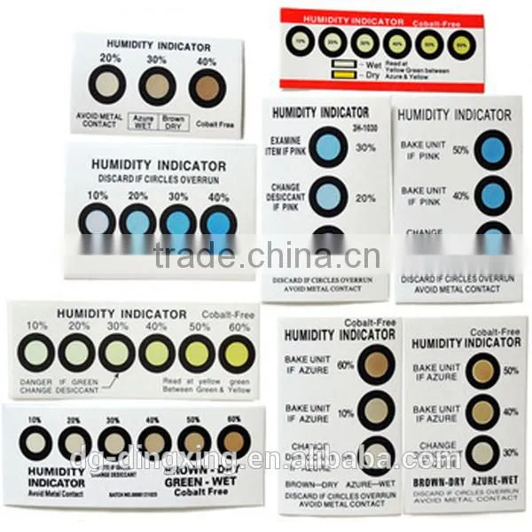 Relative Humidity Indicator Cards photo-5