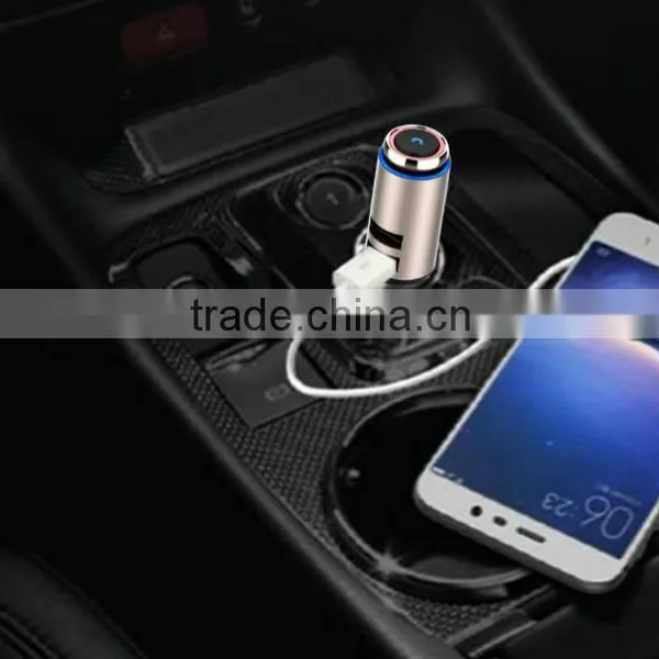 Dual USB Car Charger Wireless Bluetooth 4.1 Earphone Headset Auto Adapter With Heads-Free Headphone Earbuds With Built-in Mic photo-5