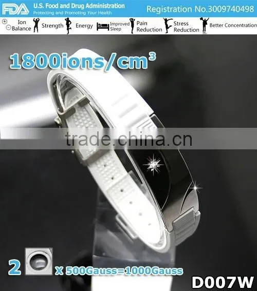 Noproblem D007 FDA Germanium Tourmaline Power Magnetic Scalar Energy Zircon Crystal Bracelet photo-4