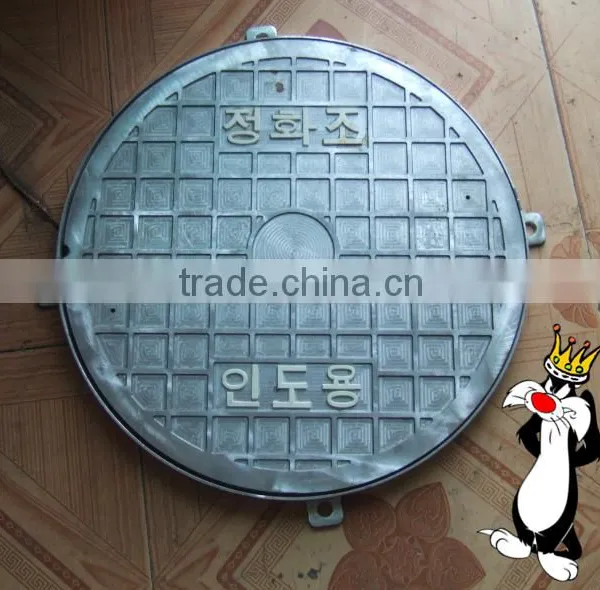 Ductile Foundry Cast Iron Manhole Covers With Frames photo-4