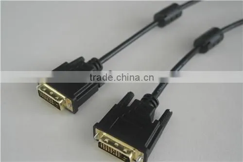 1.8M 6FT DVI-D to DVI-D Gold Male ( 24+1 Pin ) Dual Link Cable Gold Plate NEW photo-5