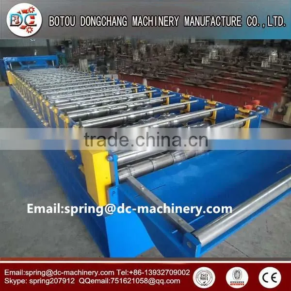 Indonesia Style Joint Hidden Type Trapezoidal Metal Sheet Roof Roll Forming Machine,wall Tile Making Machine,roll Former photo-5