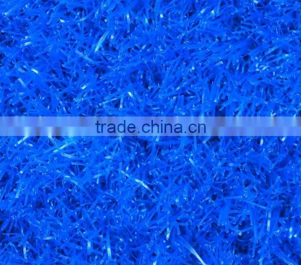 Cheap Blue Artificial Grass Lawn For Landscaping Decoration / Artificial Lawn Turf