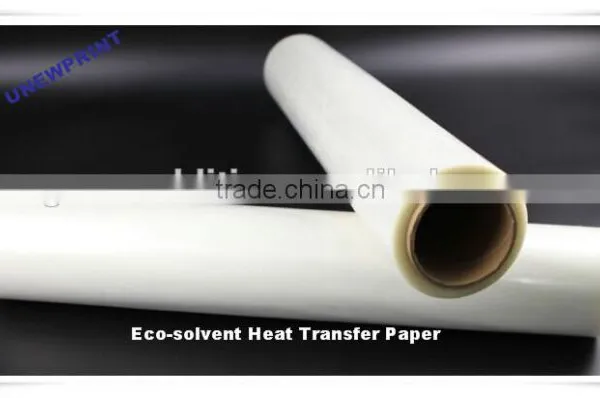 Light Eco Solvent Heat Transfer Paper for Eco-solvent Printer/light Colored Eco-solvent Inkjet Heat Transfer Paper