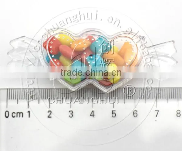 Heart Shape Candy Bottle / Mini Bubble Gum In Heart Bottle photo-4