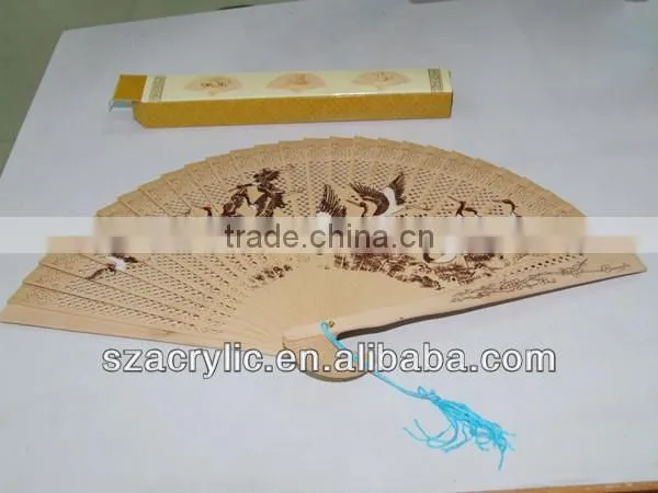 Factory Clearance Wood Fans Wooden Hand Fans
