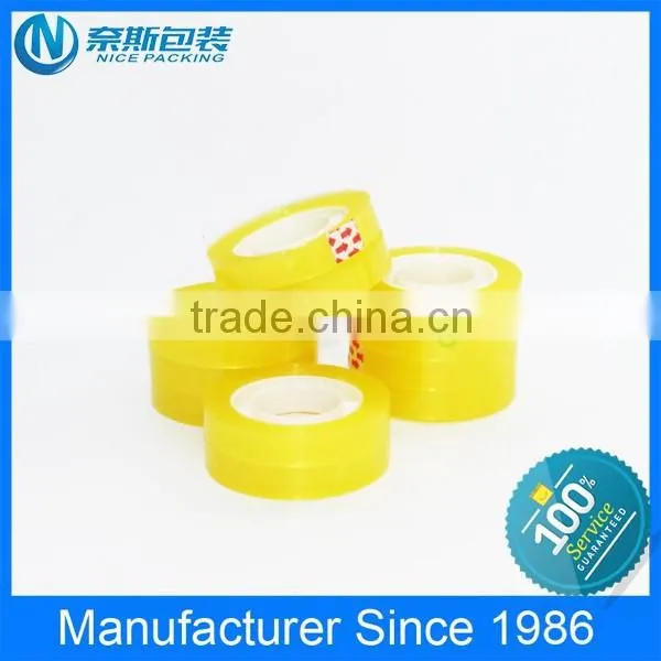 12mm 18mm 24mm Crystal Clear Bopp Stationery Tape for Shool And Office Use photo-4