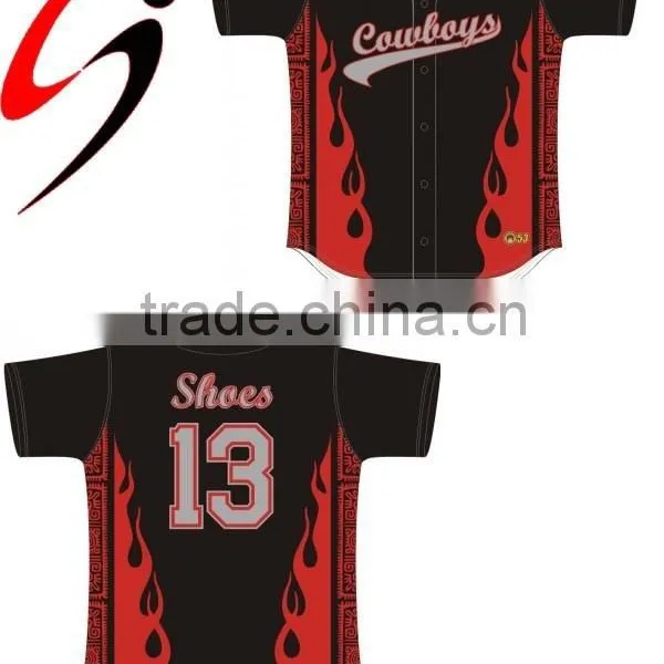 Sublimation Baseball Shirt photo-3