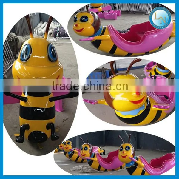 Funfair Attraction Rotary Bee Ride!!! Amusement Park Playground Equipment Kids Ride Rotary Bee for Sale photo-6