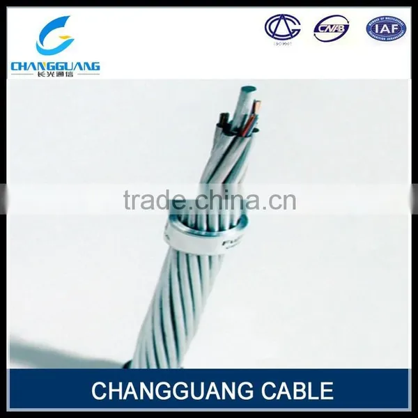 High Quality Single Mode Armored G652D G655 Fiber Optical Opgw Cable photo-5