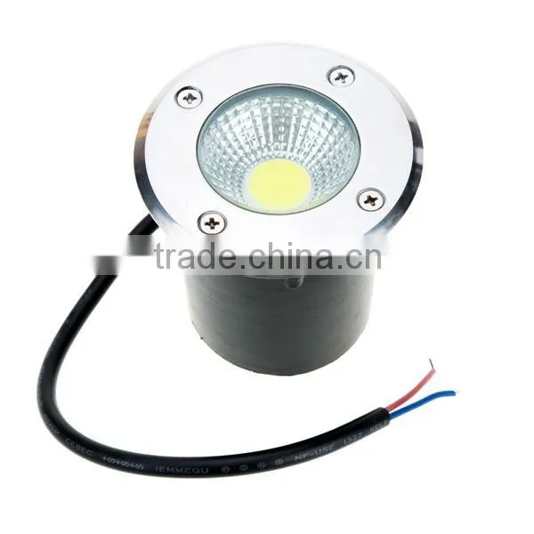 2016 Plaza Floor Lamp COB 3w LED IP67 Led Underground Lights Led Recessed Lights photo-5