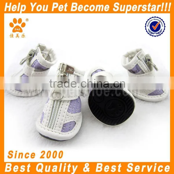 JML Fashion PU Leather Weightlifting Red Dog Shoes for Sale Pet Shoes Pet Accessories photo-3