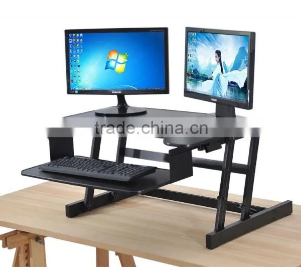 High Quality Cheap Simple Modern Office Home MDF Wooden Laptop Desk Table photo-6