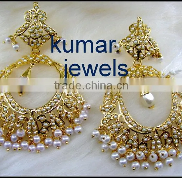 Pearl Jadau Earring