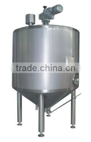 milk processing tank