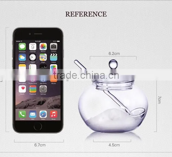 High Borosilicate Handmade Glass Canning Jars Glass Mason for 150ml photo-3