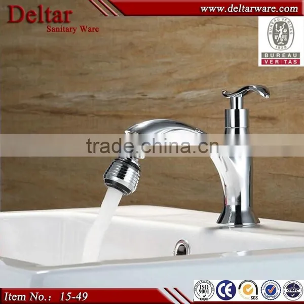 Chromed Finish Mixer Tap Single Handle Kitchen Water Heater Tap photo-2