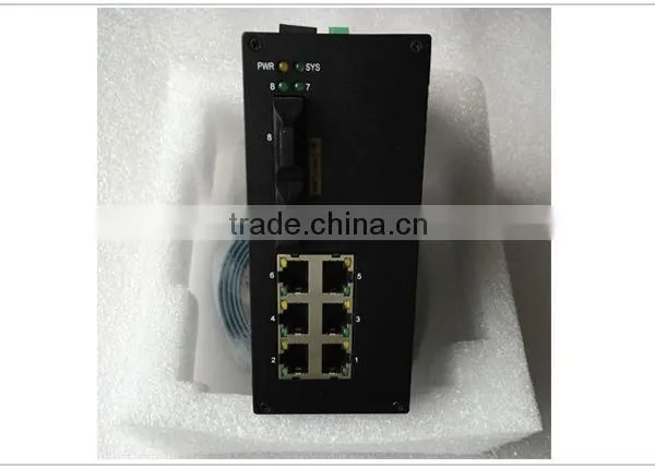 6 Port PoE Switch, 2x100M FX, 6x10/100MBase TX 30W POE Switch Pcb Board for Motorway P608A photo-2