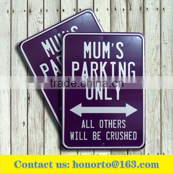 Traffic Sign Car Park Signs Metal Parking Signs