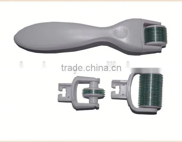 Changeable Heads 2015 Attractive Product Medical Derma Roller for Skin Rejuvention 3 in 1 Needles192,600,1200pins photo-6