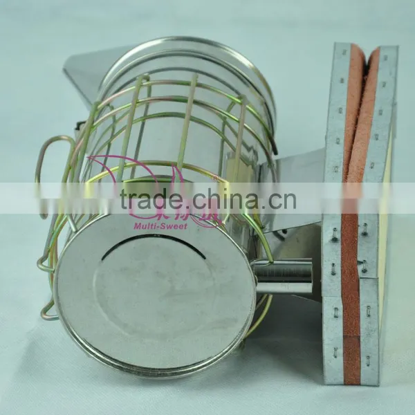 Best Quality Beekeeping Stainless Steel Corium Bee Dadant Smoker photo-4