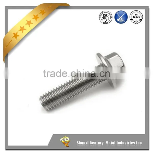 Flange Head Hex Bolts With Hex Nuts,washer photo-4