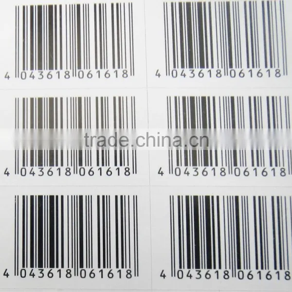 3m Adhesive Barcode Vinyl Sticker Paper Roll photo-3