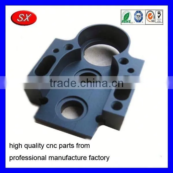 Custom Aluminum CNC Milling Black Anodized Cage Adapter Plate photo-5