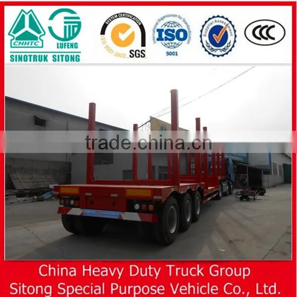 China Farm Trailer 70T Wood Transport Semi Trailer for Sale photo-5