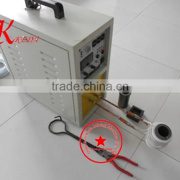 Portable China Induction Gold Melting Furnace For Sale photo-4