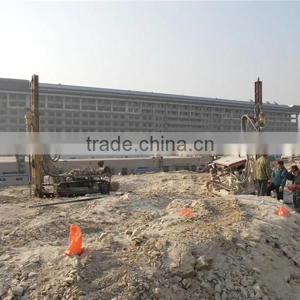 High Air Pressure Crawler Hydraulic Drilling Rig D100YA2 For Depth 30 Meters photo-2