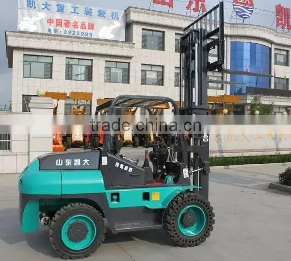 Chinese Factory Price 4000Kg Off Road Forklift photo-4