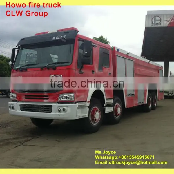 Howo 8x4 25ton Big Water Foam Fire Trucks For Sale photo-3
