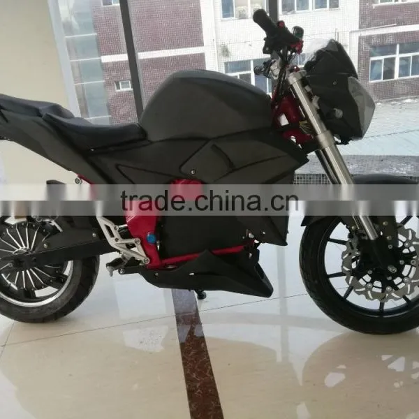 Middel East Like New 72v 60ah Lithium Battery Long Range Electric Sport Motorcycle photo-3